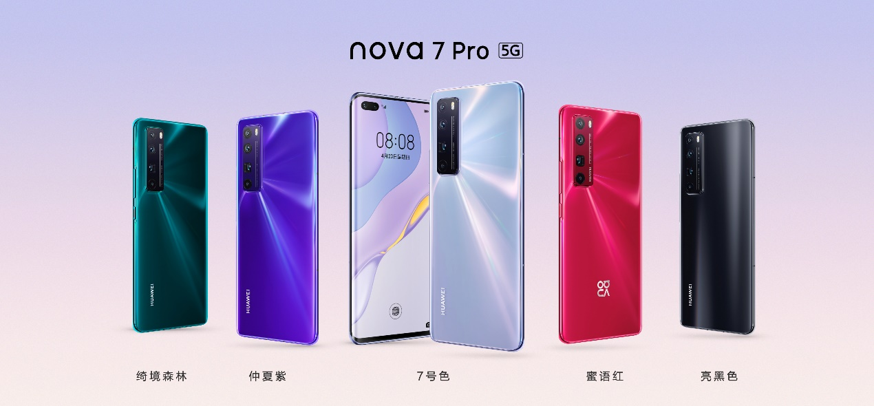 最前线 | 华为发布 5G 旗舰 nova 7 系列，前后一共 6 个摄像头