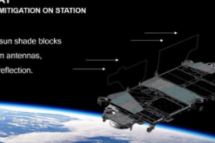 SpaceX将测试星链卫星“遮阳板”，以后肉眼就看不到了
