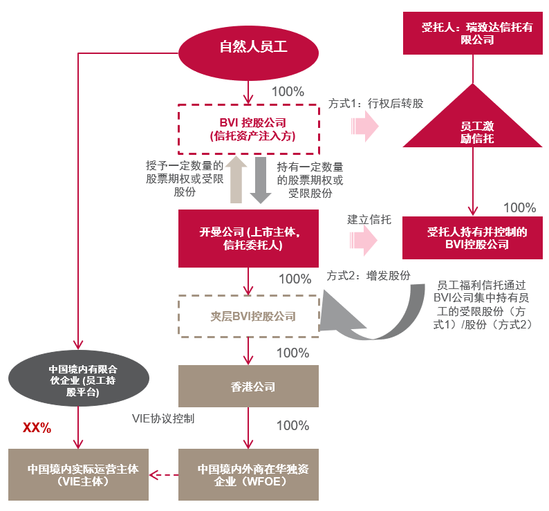 期权成熟却不属于员工？激励计划+海外信托原来是这种“神仙组合”