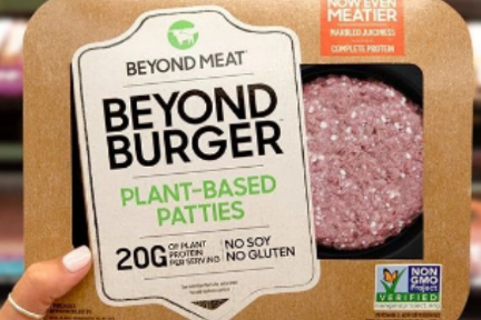 最前线 | 业绩超预期叠加美国肉荒，人造肉公司Beyond Meats股价暴涨28%