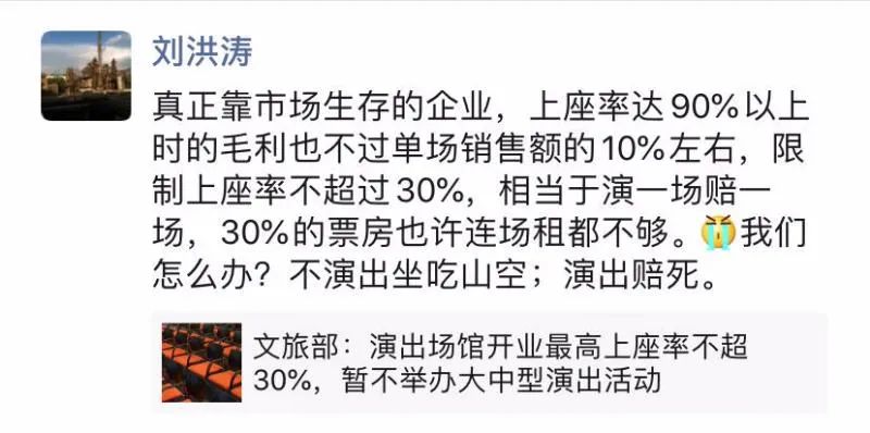 开心麻花总经理朋友圈刷屏，剧场开业即赔本