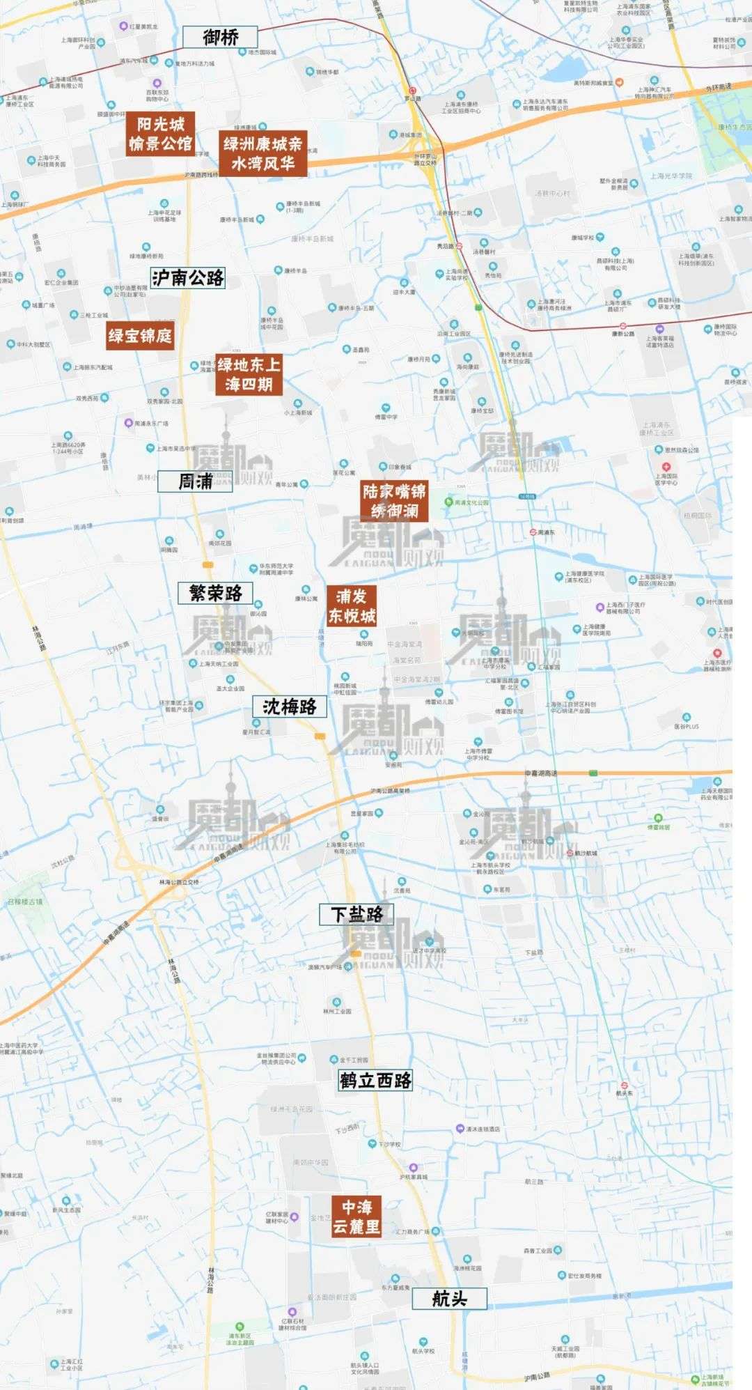 上海3条地铁即将通车，这20个楼盘必须要关注了