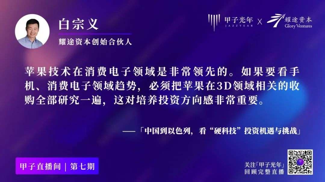 耀途资本白宗义：如何早于市场2~3年看到硬科技行业机会？