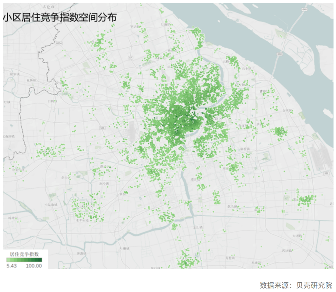 上海小区居住竞争力分析，便宜不一定没好货