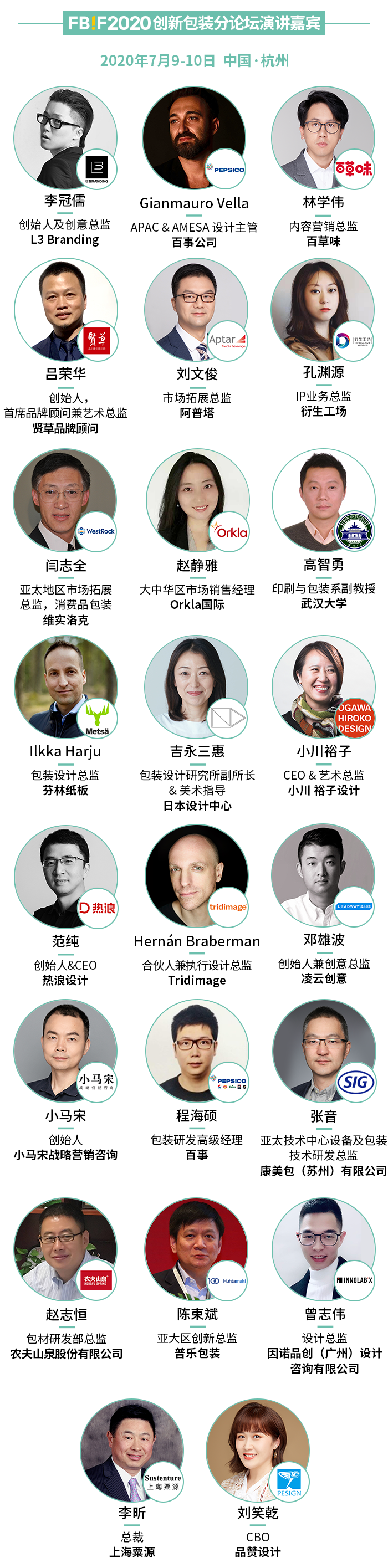 ​130+演讲嘉宾，700+参会企业，5500+行业决策者齐聚FBIF2020食品饮料创新论坛！