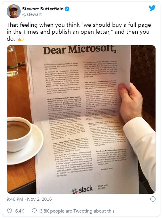 知名科技博主ben Thompson Slack 社交网络 详细解读 最新资讯 热点事件 36氪