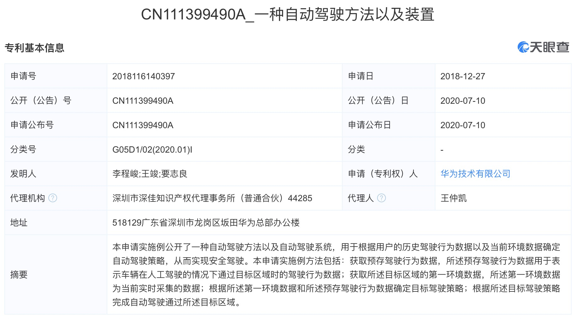 华为汽车多项专利公布，AI辅助人类决策或成现实