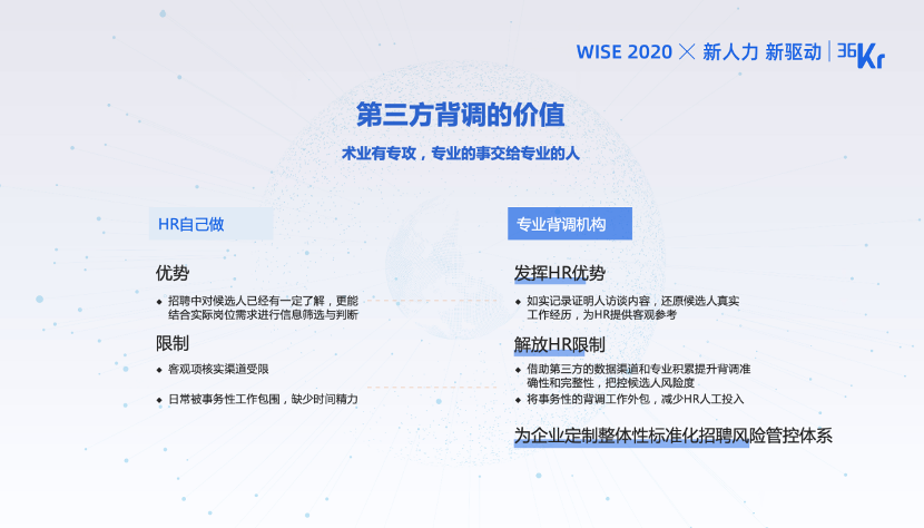 i背调创始人兼CEO李杰：智能化时代以科技助力诚信求职 | WISEx2020新人力时代峰会