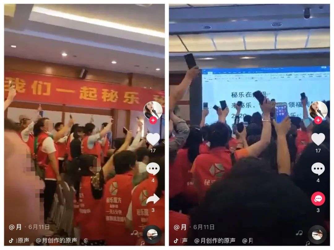 秘乐爆火的骚操作