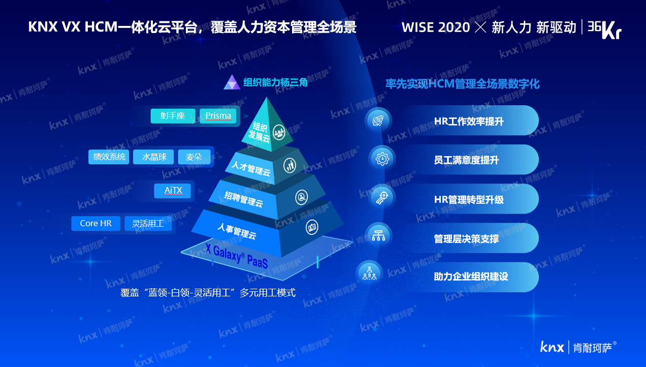 肯耐珂萨创始人兼CEO 沈健：一体化HCM SaaS提升组织效能 | WISEx2020新人力时代峰会
