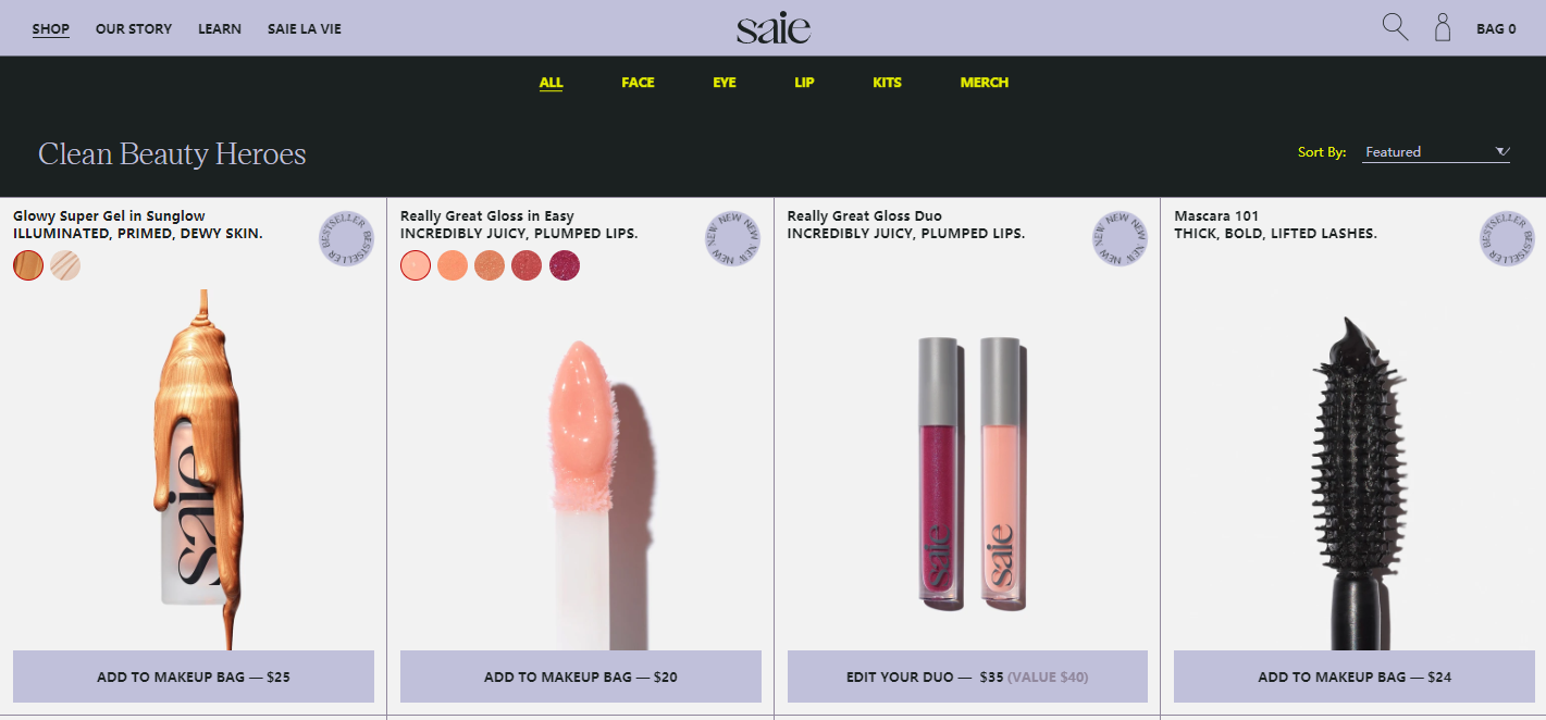 销售可生物降解的清洁化妆品，美国彩妆品牌「Saie」获种子轮融资
