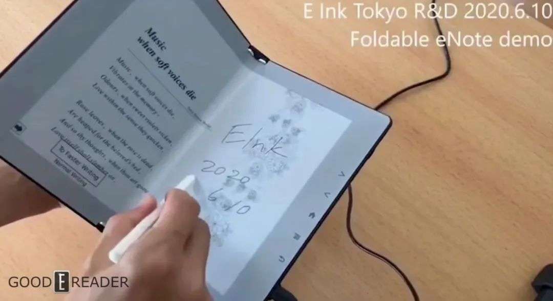 因为它，一次能盖两碗泡面的可折叠 Kindle 也许不远了