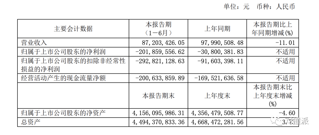 寒武纪半年报：每天亏百万，销售力度提升营收反降11%，上市高峰市值跌去40%