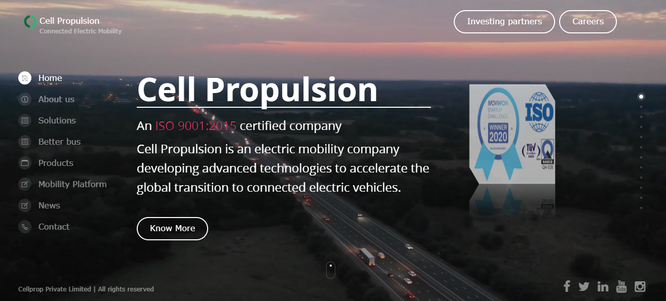 印度电动汽车市场快速增长，早期公司「Cell Propulsion」获 Pre-A 轮融资