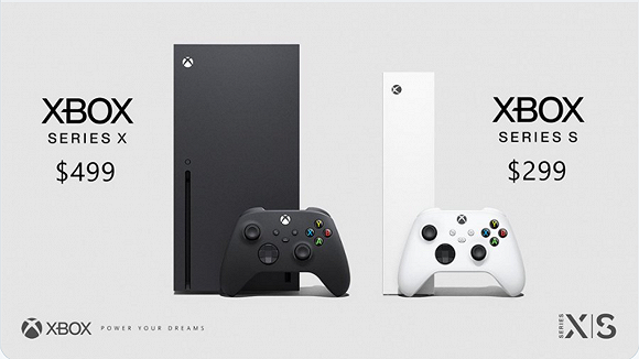 微软宣布Xbox Series X游戏机将于11月10日上市，售价499美元