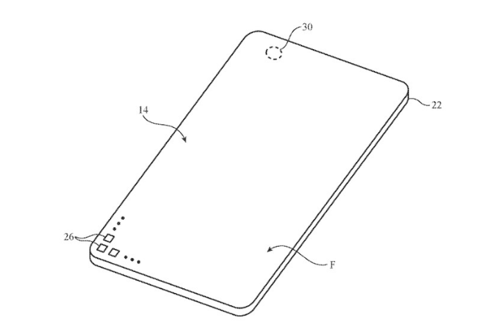 最前线丨苹果新专利曝光，无刘海的iPhone不远了