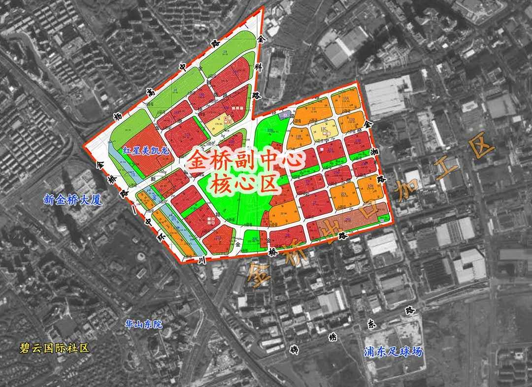 上海金桥分两个阶段2020之前的和2020之后的