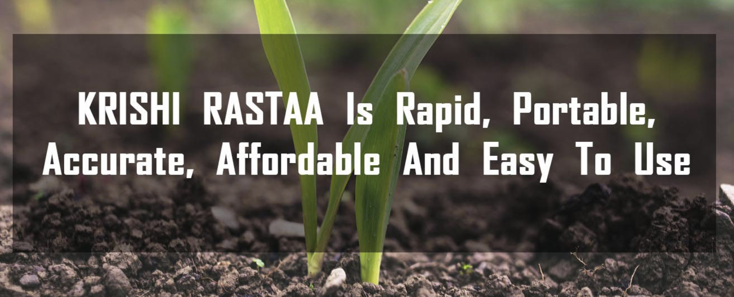 帮农户迅速了解土壤健康状况，「Krishitantra」获 100 万美元种子轮融资