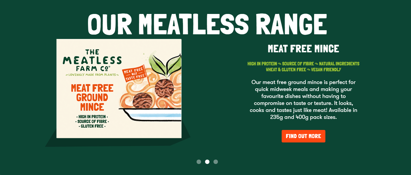 为消费者提供植物肉末、植物汉堡和无肉香肠，「Meatless Farm」获3100万…