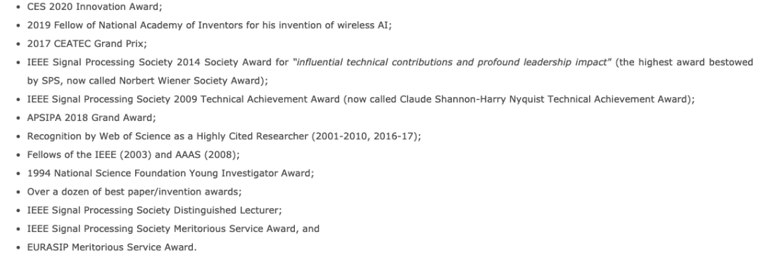 IEEE历史上首位华人主席诞生：马里兰大学首席教授刘国瑞当选，无线AI因他而改变