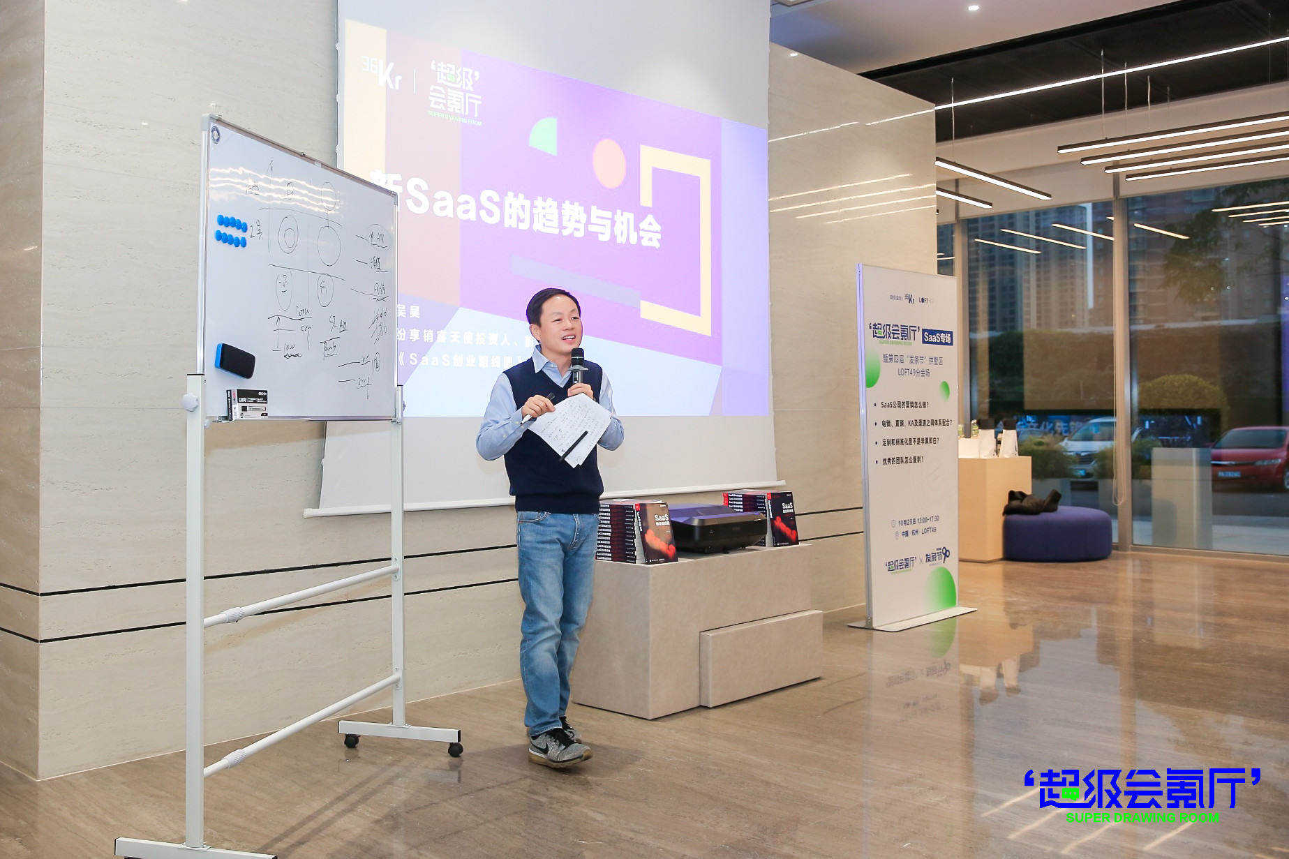 营销、团队、续费KPI…SaaS行业破局丨超级会氪厅活动回顾