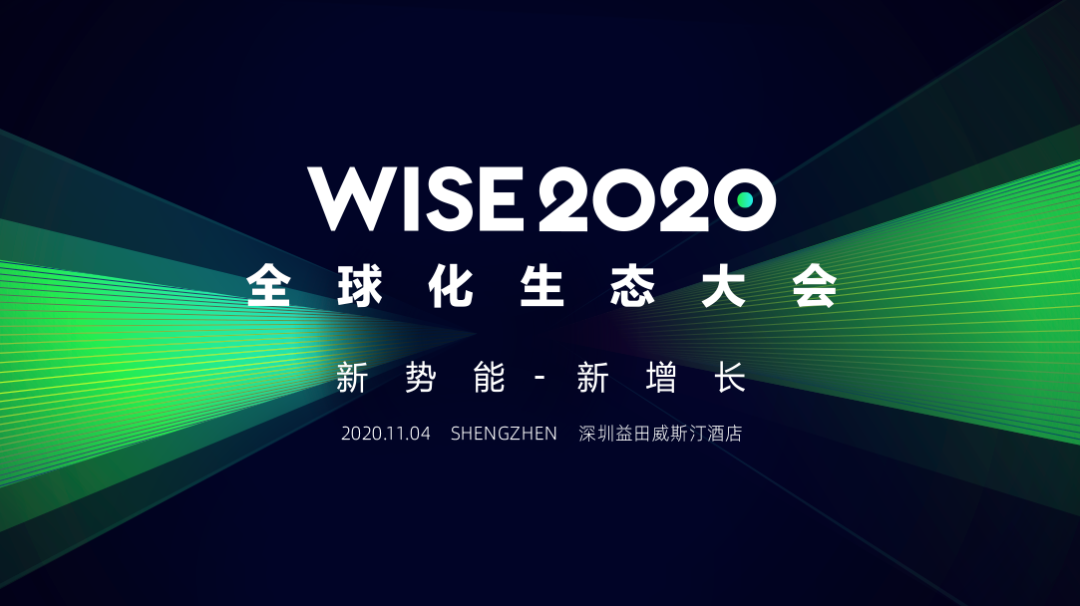 黑天鹅「褪色​」，中国企业出海揭开全球化新篇章 | WISE2020全球化生态大会