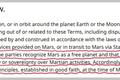 霸道总裁马斯克，这次搞出了霸道到火星的互联网用户协议