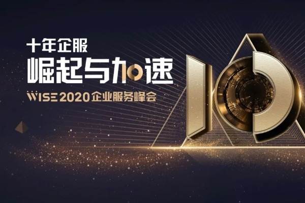 十年企服：崛起与加速 | WISE2020新经济之王企业服务峰会