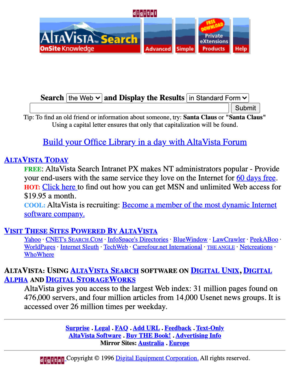 史上第一个好用的搜索引擎 AltaVista，跌入“数字深渊”