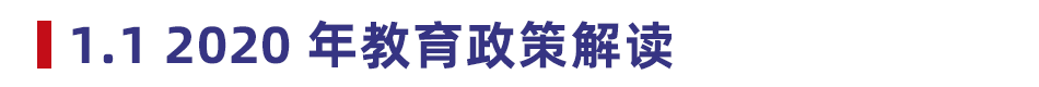 2020 中国教育行业投融资报告