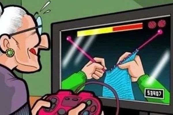 过年回家，爸妈的网瘾比我还大