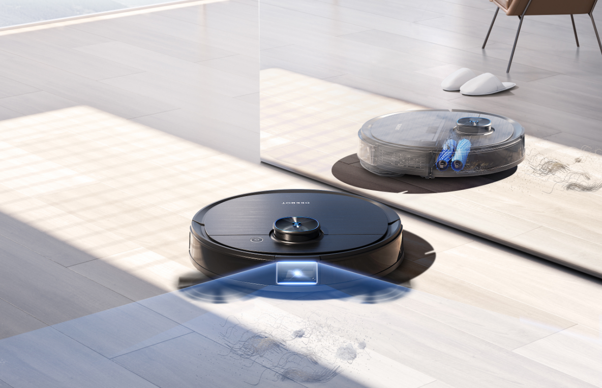 直击awe2021tcl发布游戏智屏科沃斯亮相旗舰地宝9系家用机器人讯飞