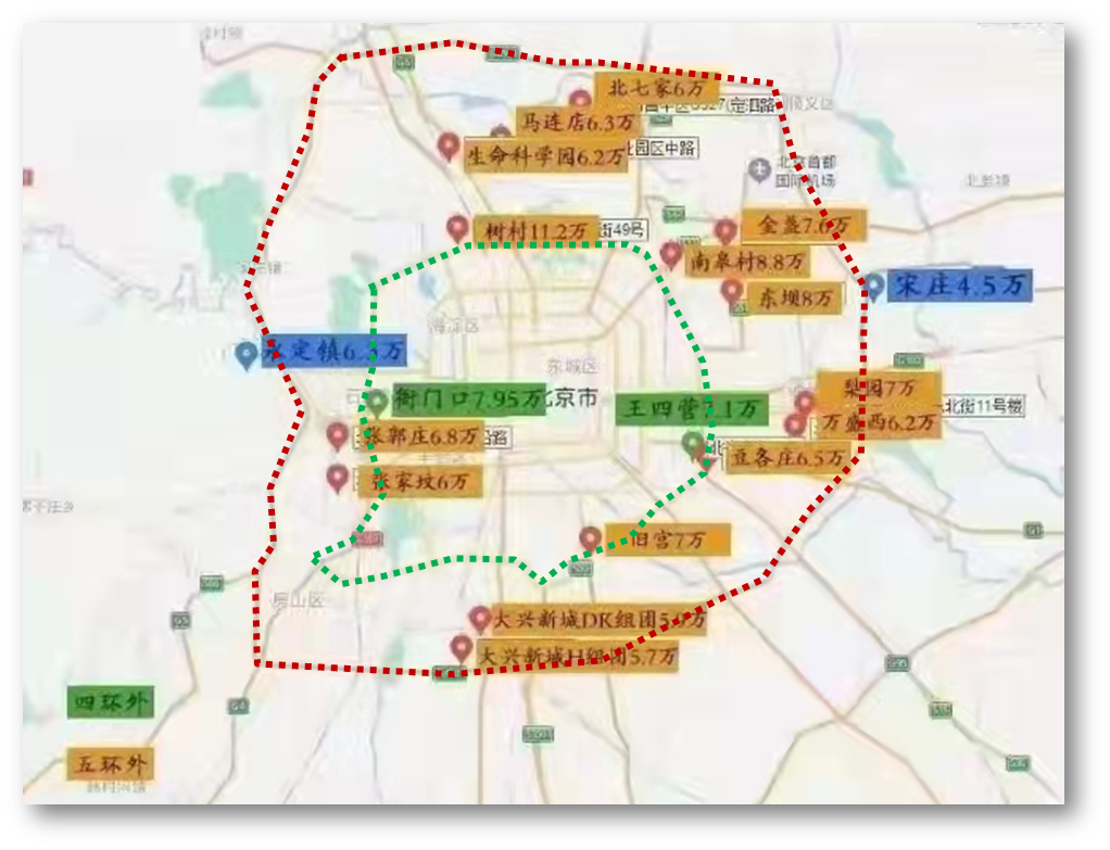 北京楼市破6万+/m²时代 六环将涨
