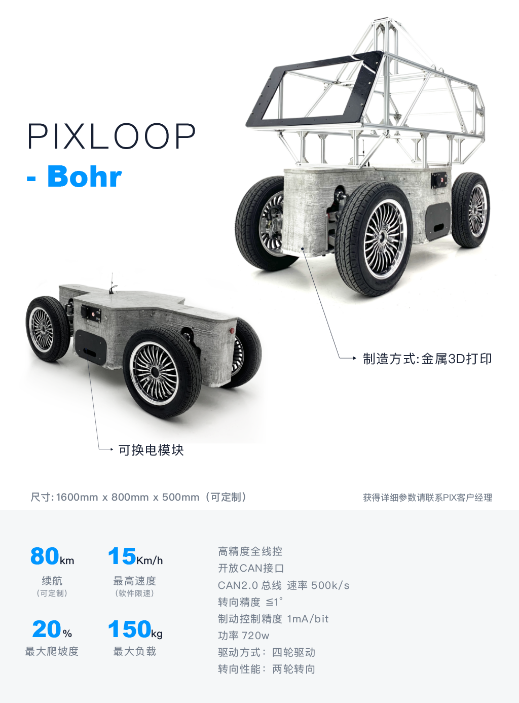 2021上海车展收官｜PIX滑板式机器人底盘带来全新的造车可能