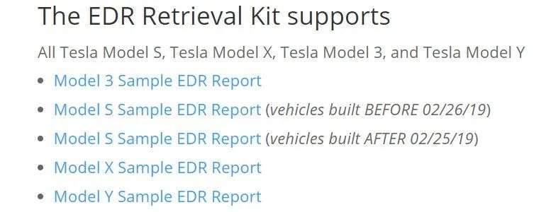 特斯拉行车数据花钱就能看，1200美元的EDR套件是个啥？