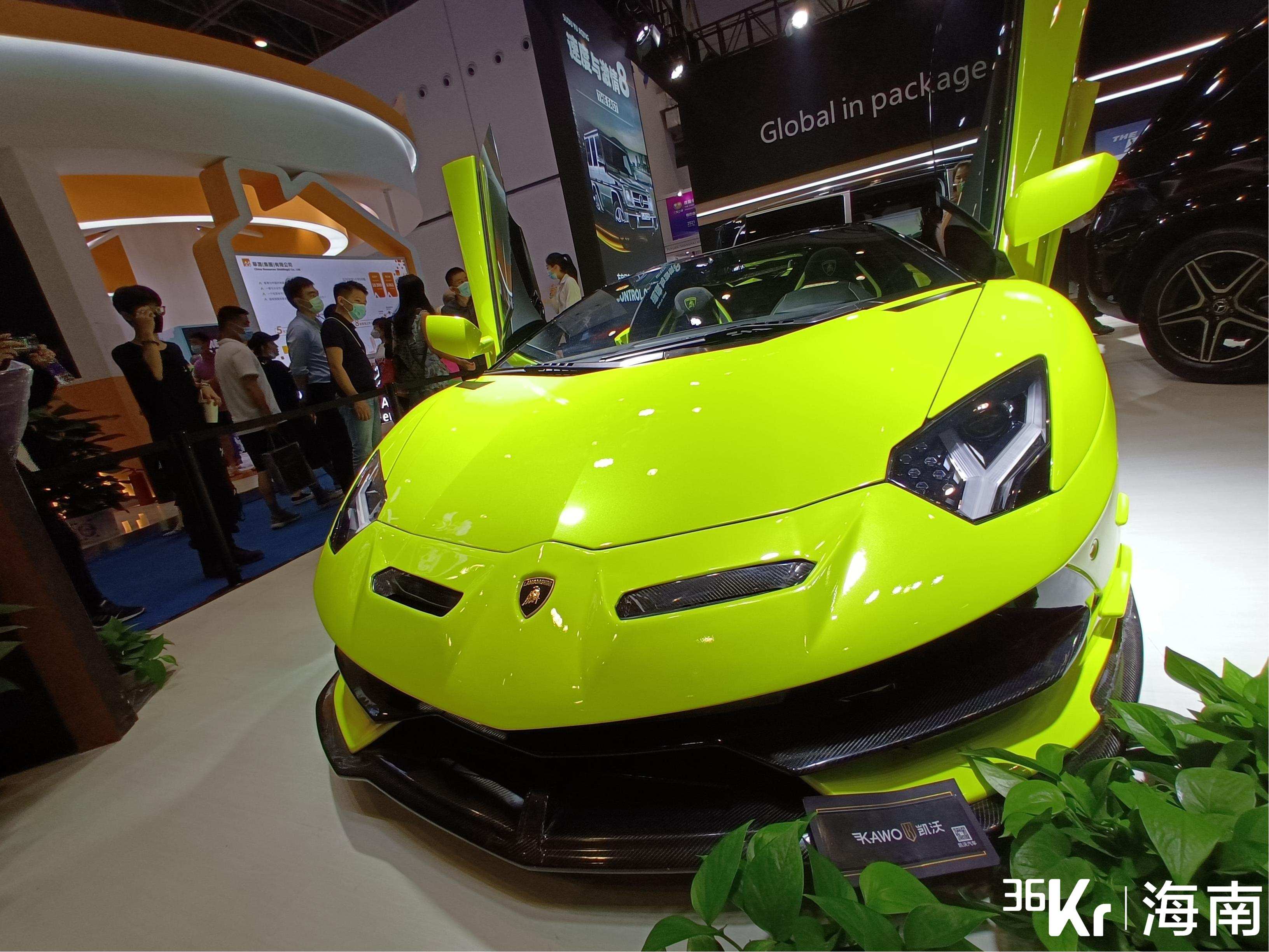 关注消博会 | 凯沃系列车展——全球限量兰博基尼