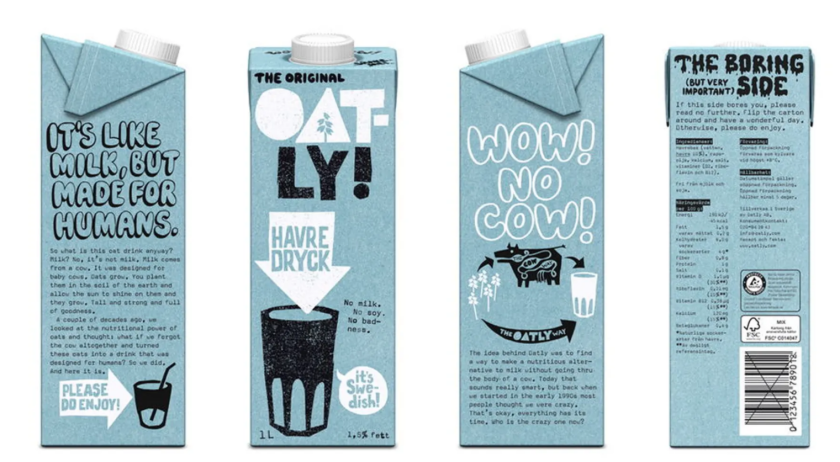 Oatly燕麦奶：冲出星巴克，走向纳斯达克