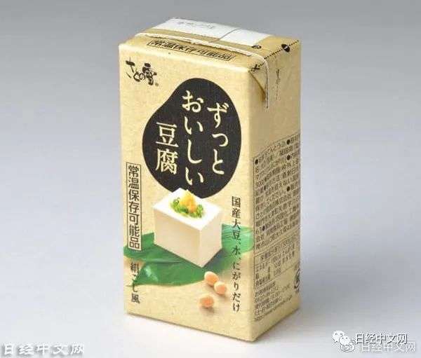 日本推出常温保存120天嘅嫩豆腐