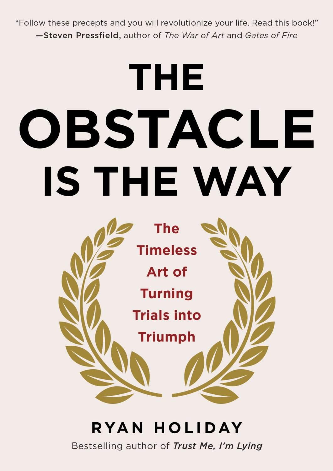 1.《反障碍》(the obstacle is the way)