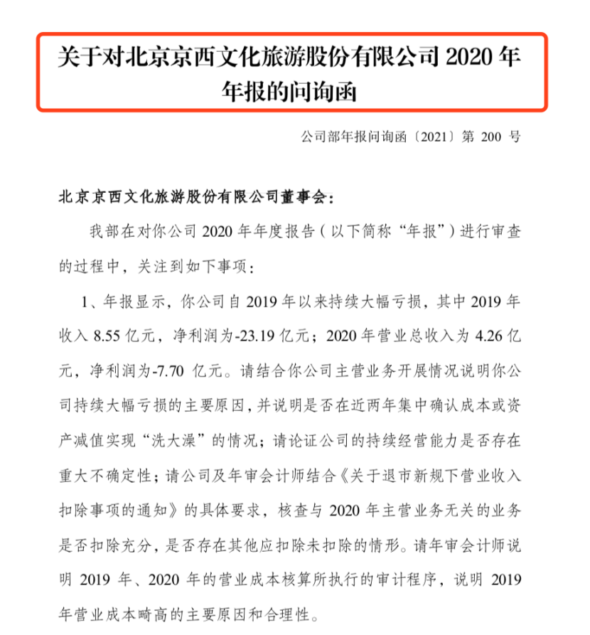 北京文化遭监管问询：《倩女幽魂》片酬成本是否合理，世纪伙伴业绩精准达标是否操纵