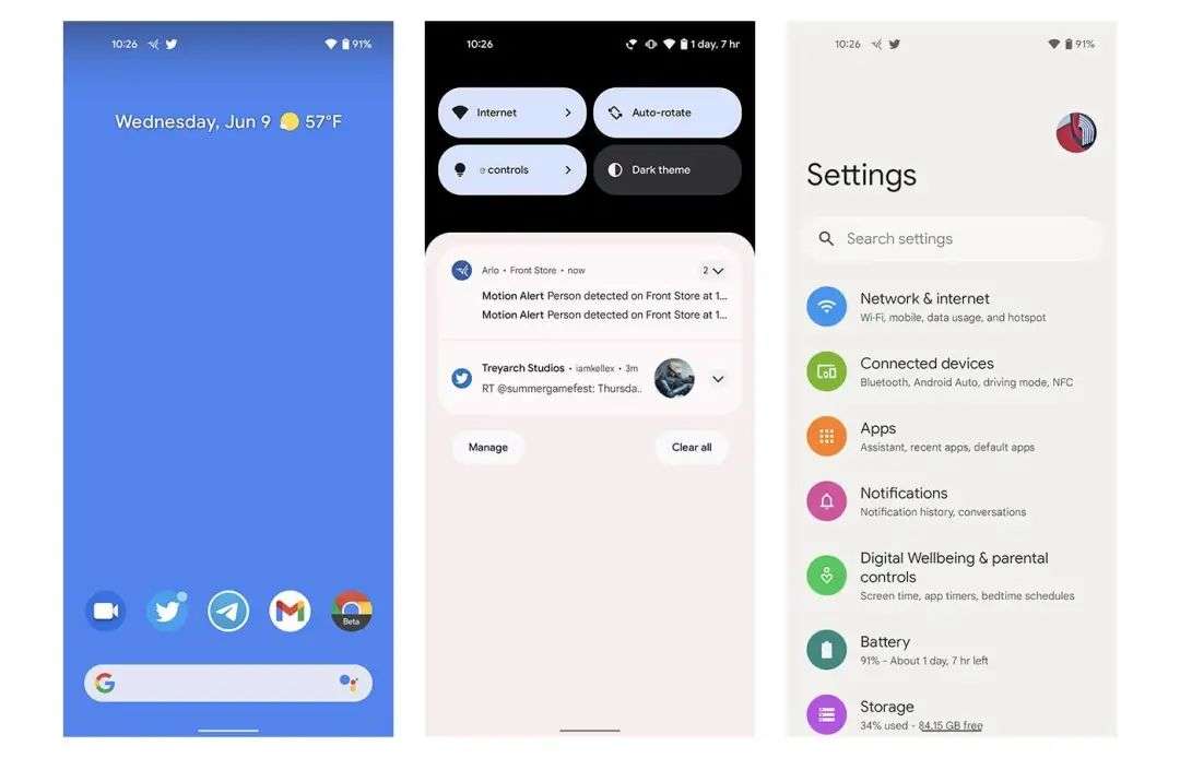 Android 12 Beta 2 发布：变得更好看，也更安全
