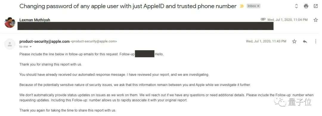 拒收苹果超10万元赏金，程序员小哥找出iCloud账户漏洞后，发文直指苹果不够公开透明