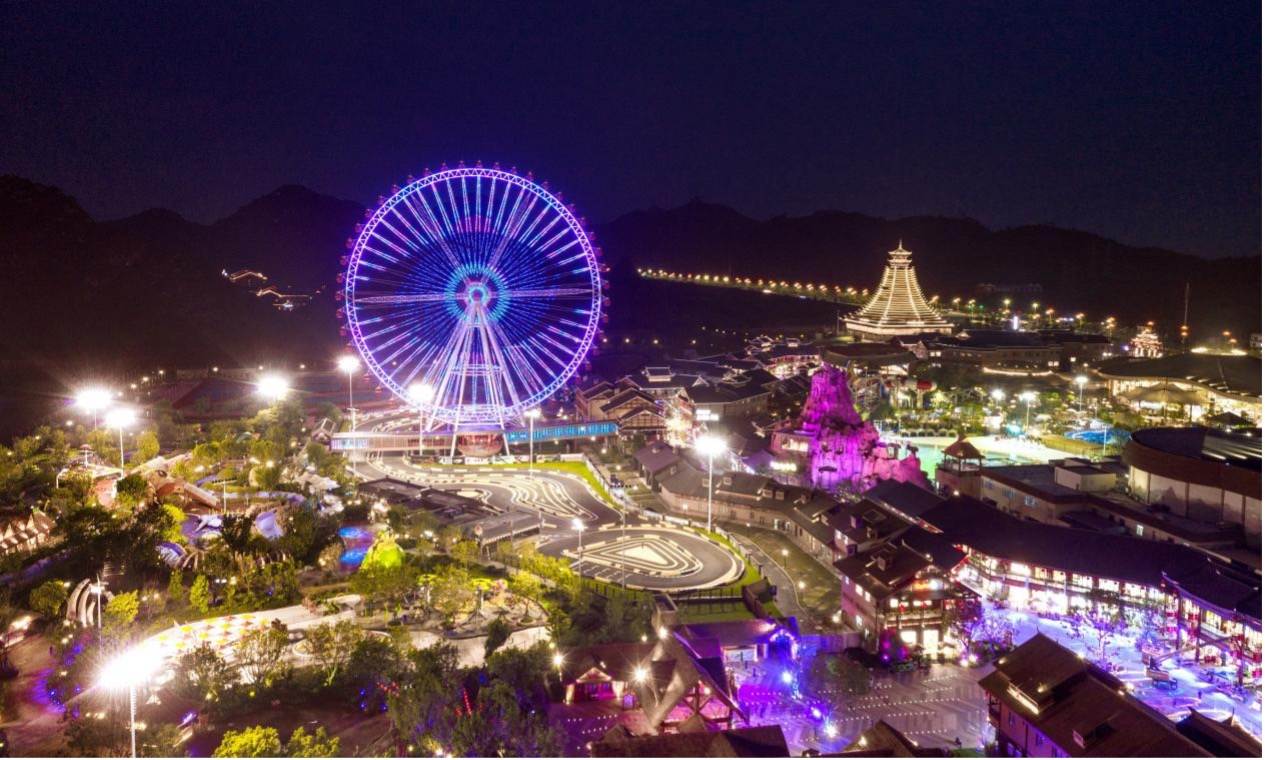 “世界旅游城 欢乐甲天下”，桂林融创国际旅游度假区正式开城
