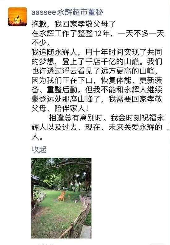 永辉老董秘辞职，管理层踩坑“新零售”，仓储会员店是解药吗？
