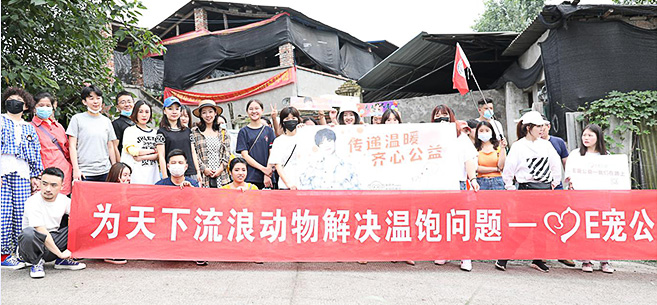 E宠公益联合四个城市发起“小宠寻家”公益领养活动