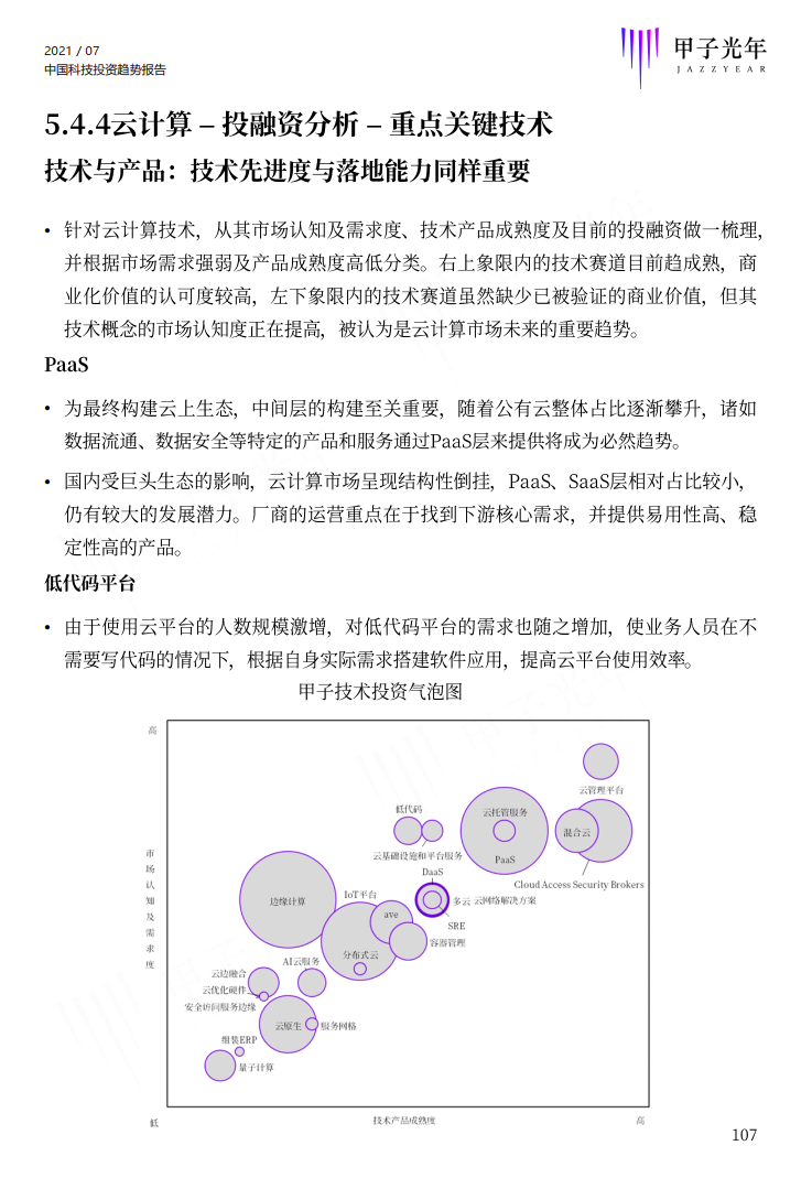 深度报告：2021中国科技投资趋势报告重磅首发