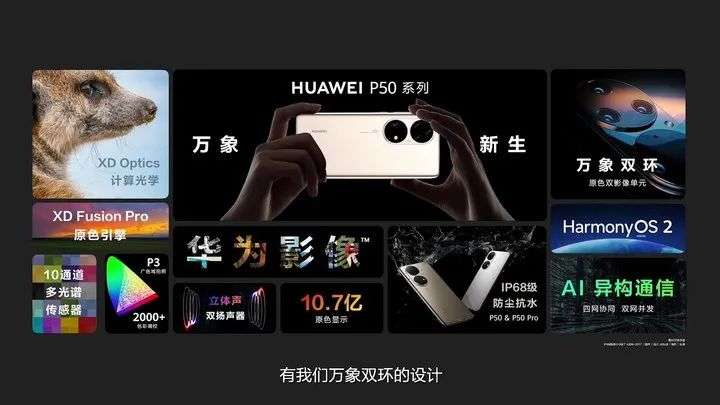华为P50 发布会总结：4488 元起，可选麒麟、骁龙芯片，影像性能吊足胃口-36氪