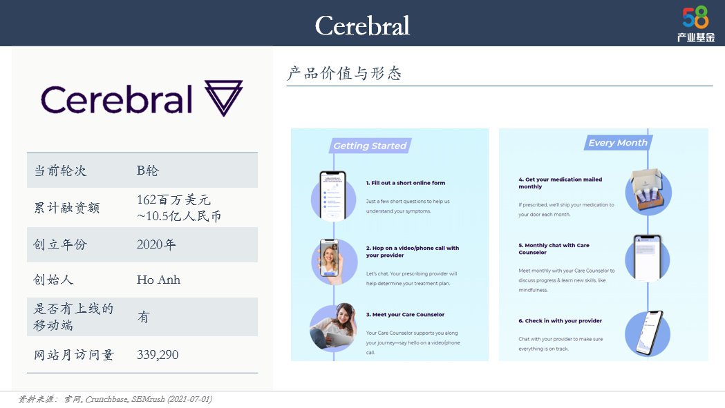 如何成为心理健康赛道独角兽？盘点10+家海外公司 | 58投资笔记