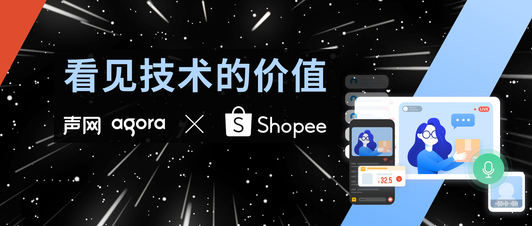 声网 & Shopee 跨境电商直播带货GMV提升背后的技术密码