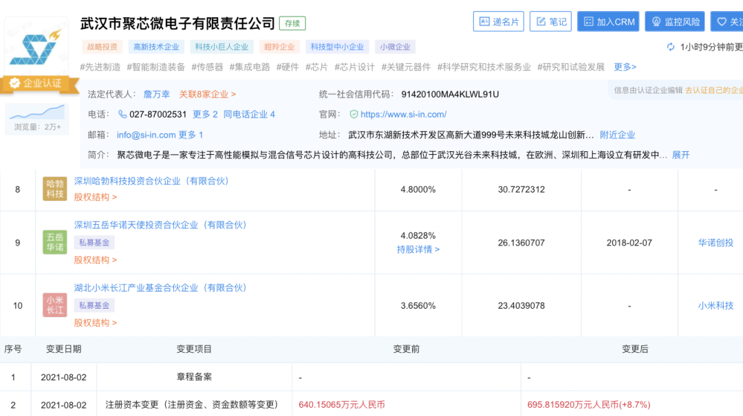 被小米、华为抢着投资的这家企业，也是国产之光_详细解读_最新资讯_热点事件